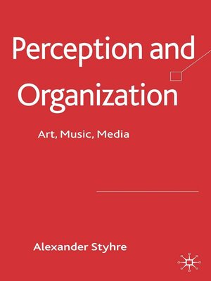 cover image of Perception and Organization